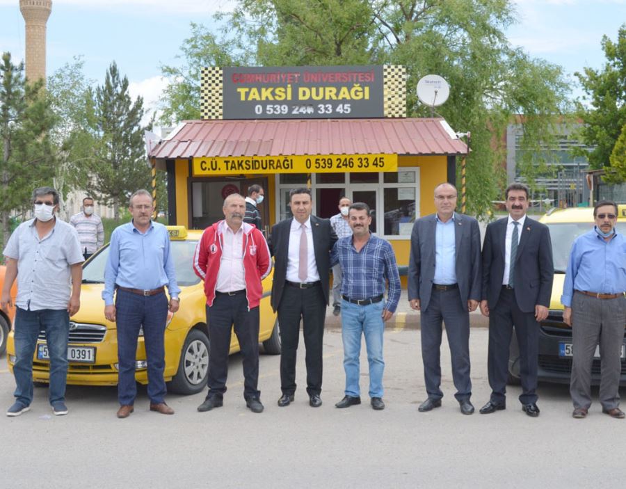 Taksicilerden Tam Destek