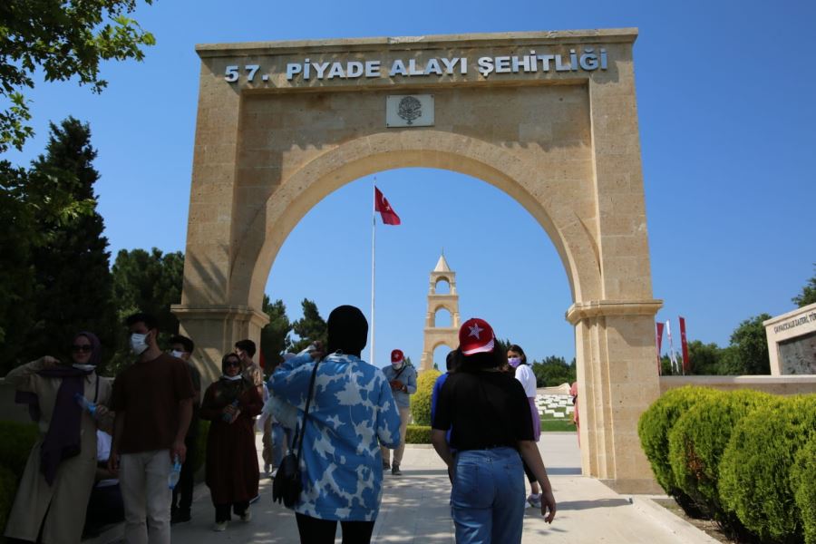 Savaşın İzlerini Yakından Gördüler--Video