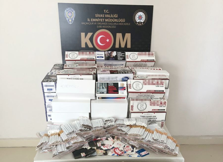 20 Bin Adet Makaron Ele Geçirildi -- Video