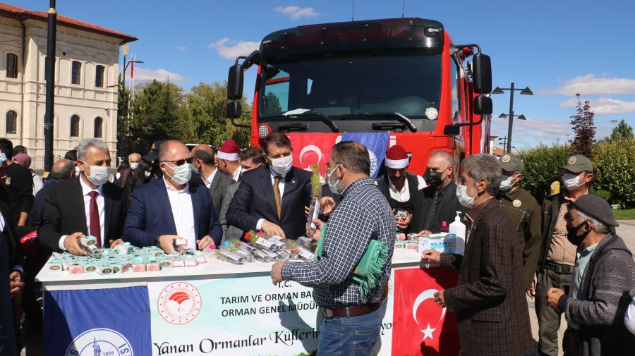 Mevlit Okutulup Fidan Dağıtıldı