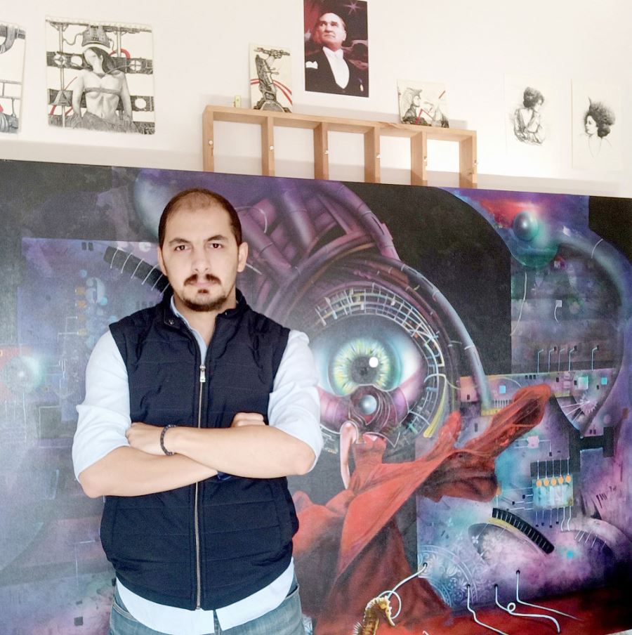 Resim Yarışmasında Dereceye Girdi