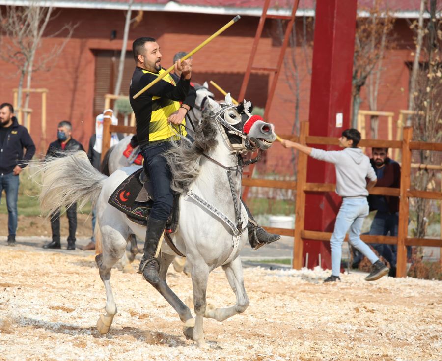 Atlı Cirit Gösterileri Nefesleri Kesti