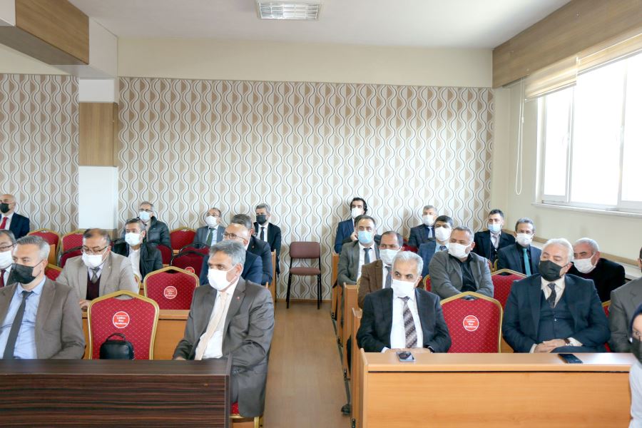 Okul Müdürlerine Eğitim Verildi