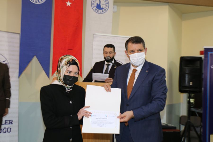 Kursiyerler Sertifikalandı