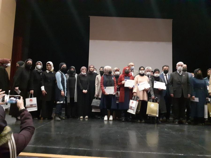 Yarışmada Ter Döktüler