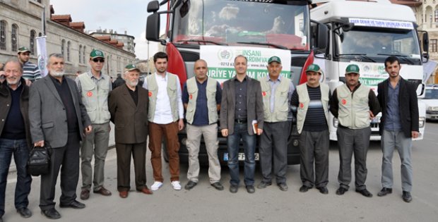 TIR´lar Yola Dizildi