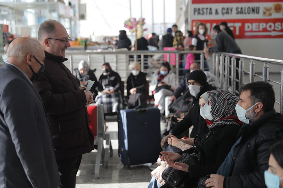 Terminal Doldu Taştı