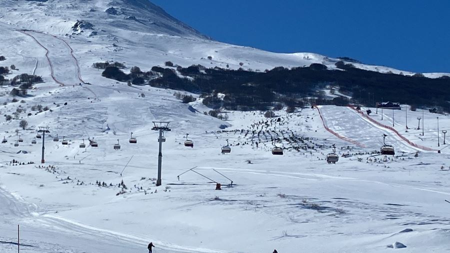 Yıldız Dağı'nda Kar Kalınlığı 135 Santimetreye Ulaştı