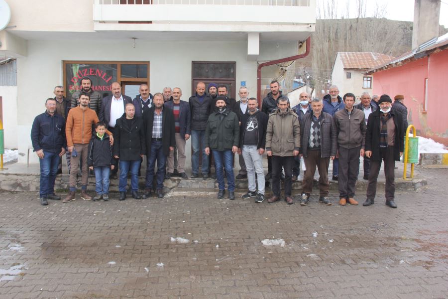 Çiftçilerle Bir Araya Geldi