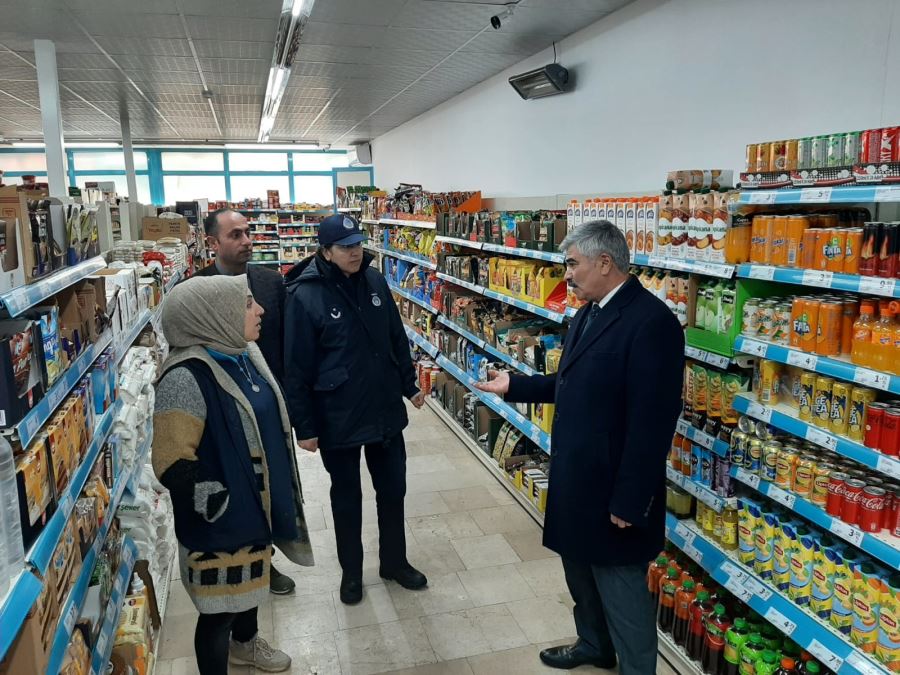 Market Ve Manavları Denetledi