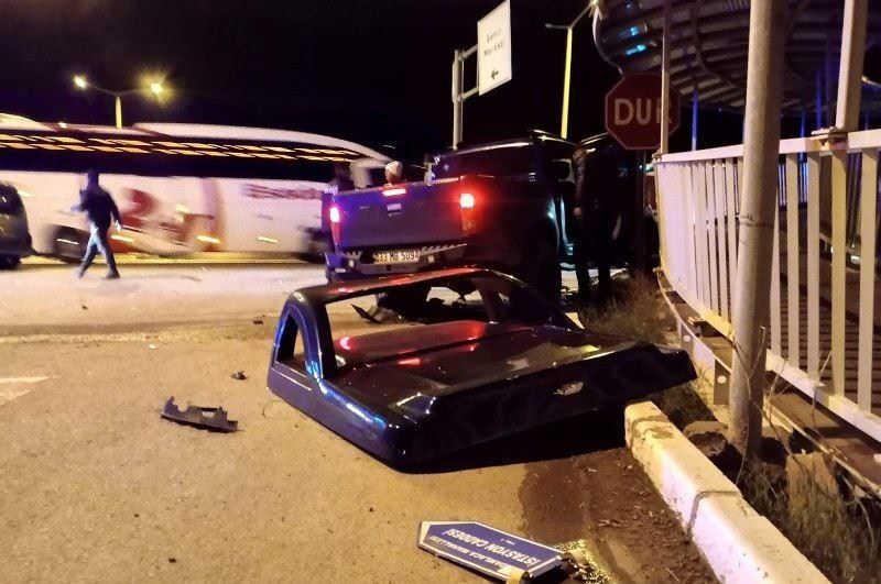 Trafik Kazası: 1 Ölü, 2 Yaralı