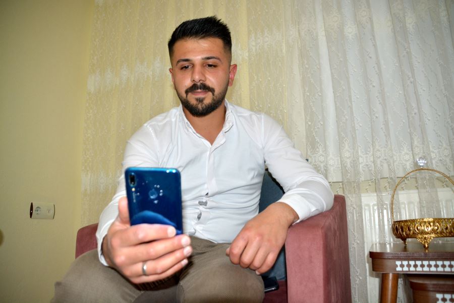 Düğününe Görüntülü Bağlantı İle Katıldı