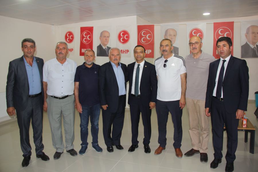 Zara'da Mhp'nin İlçe İlçe Anlatma Ve Aydınlatma Toplantısı Düzenlendi