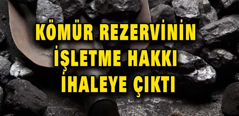 Edirne'de kömür rezervinin işletme hakkı ihaleye çıktı