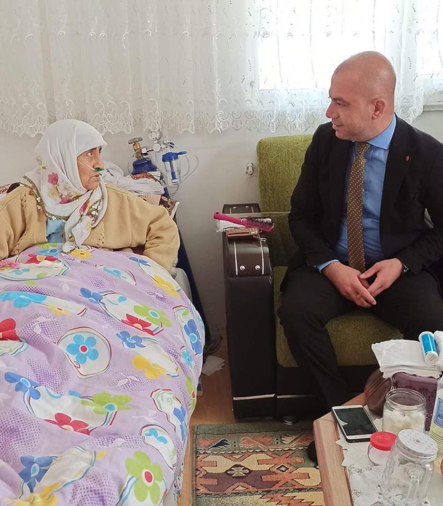 Başhekimden Hastalara Ziyaret