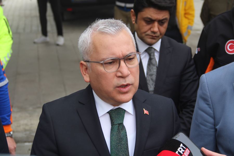  Vali Şimşek: Kaza Soruşturuluyor