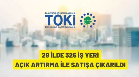 TOKİ'den iş yeri satışı
