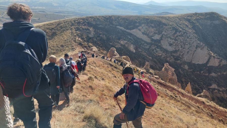 Yürüyerek Diyabete Dikkat Çektiler