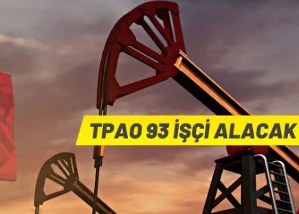 TPAO 93 işçi alacak