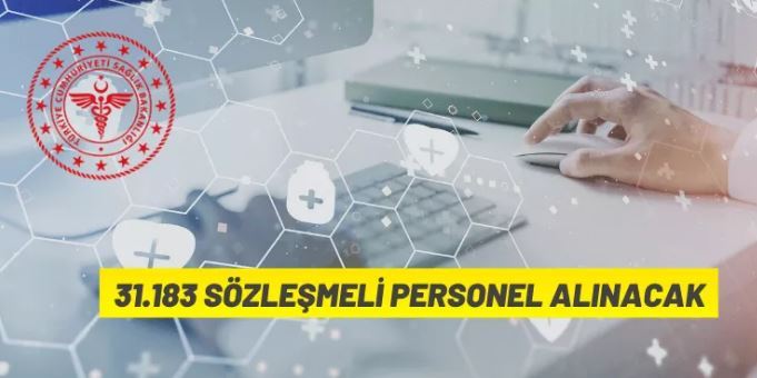 Sağlık Bakanlığı 31.183 Sözleşmeli Personel Alacak