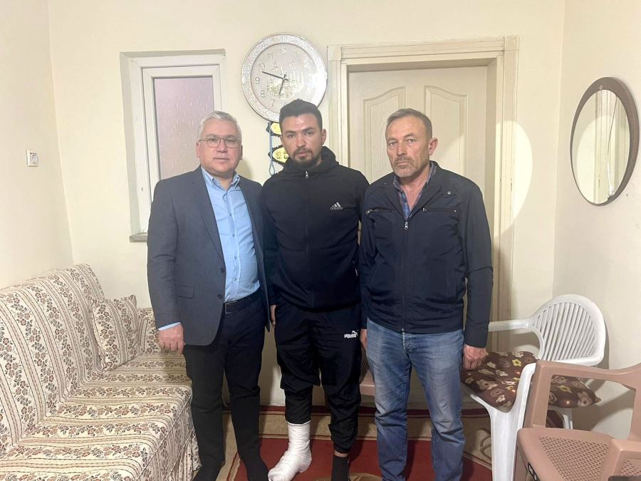 Protokol Gaziyi Ziyaret Etti