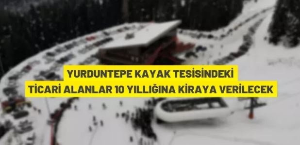 Kayak tesisindeki ticari ilanlar kiraya verilecek