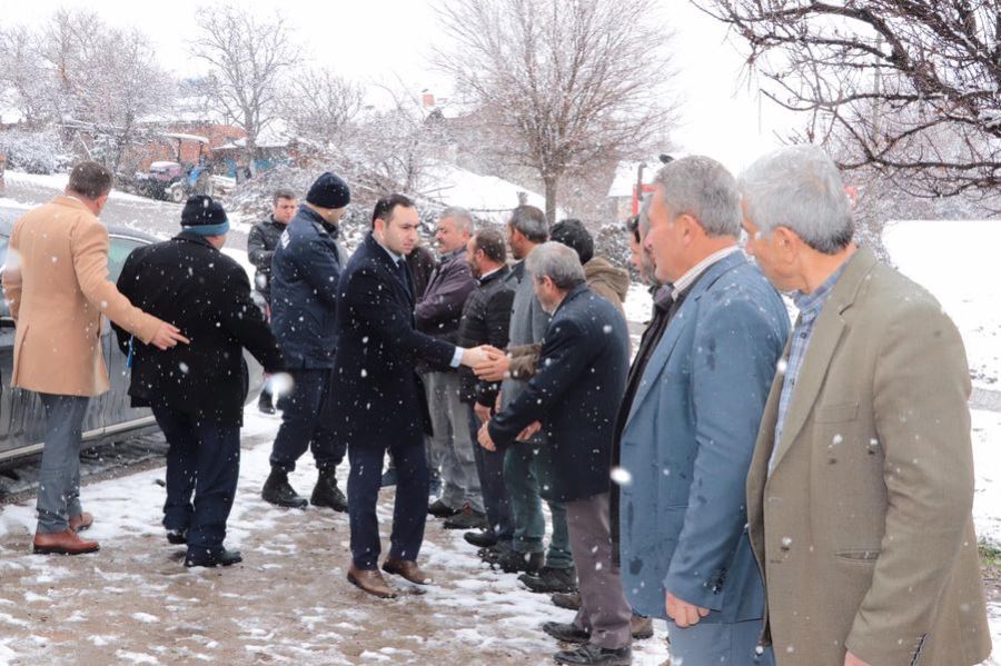 Suşehri Kaymakamı Korkmaz, Köy Ziyaretlerine Devam Etti