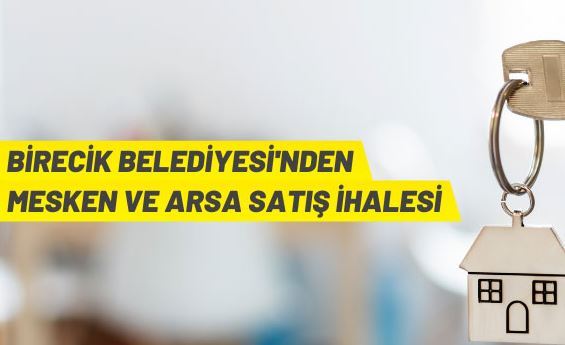 Birecik Belediye Başkanlığından arsa satışı