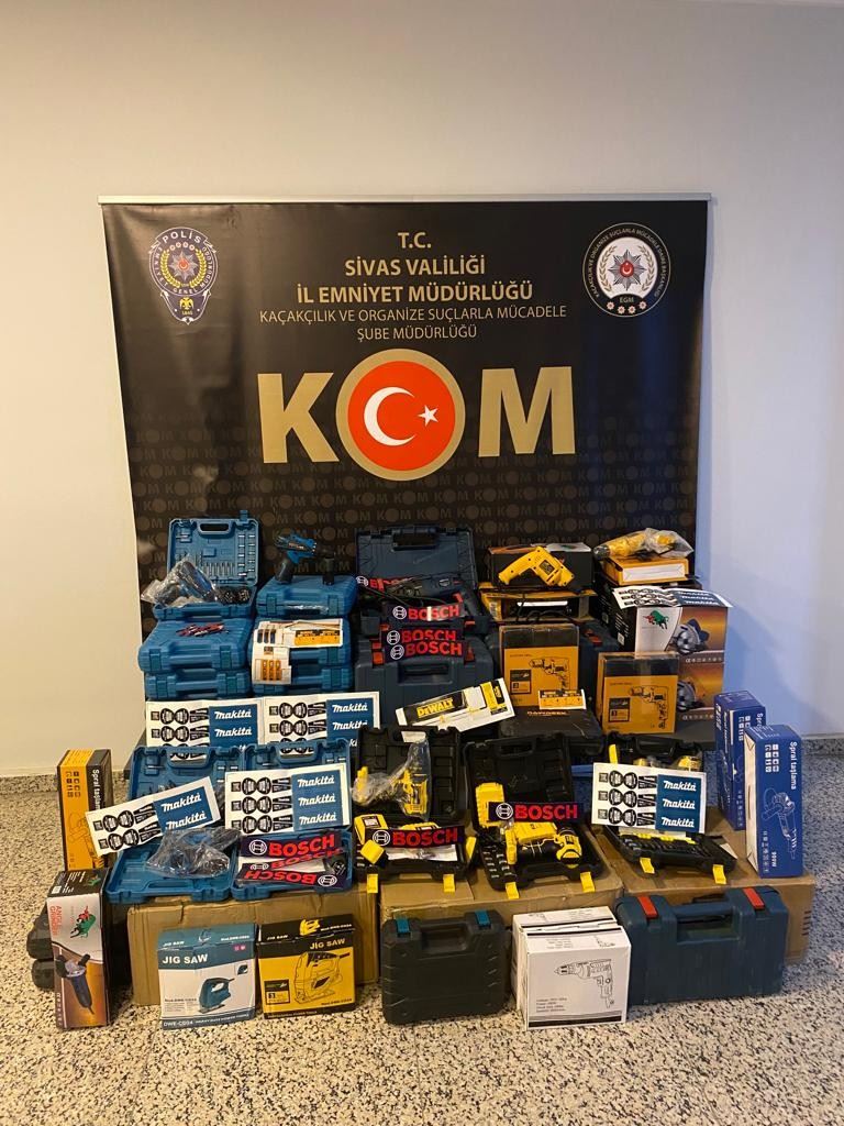 Gümrük Kaçağı Matkaplara El Konuldu--Video