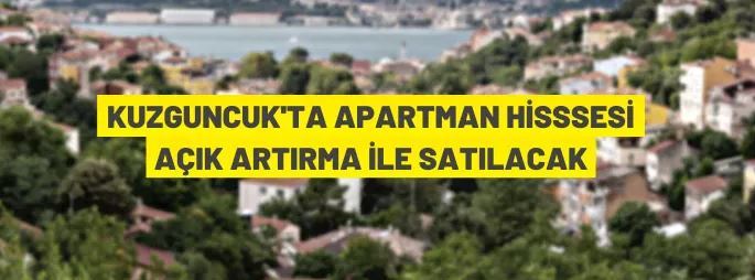 Kuzguncuk'ta Boğaz'a cepheli apartmanın 1/4 hissesi satışa çıktı