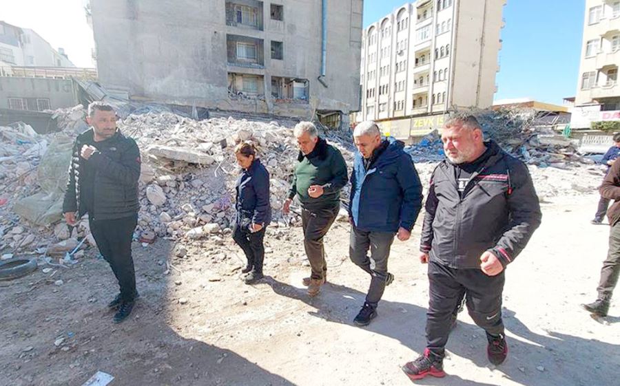 Afet Bölgesindeki Gazetecilere Ziyaret