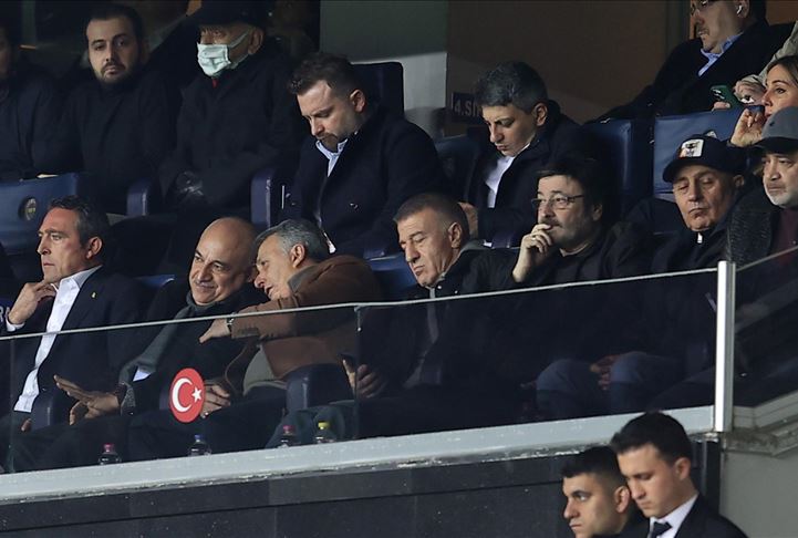 TFF Başkanı ve Kulüp Başkanları Kadıköy