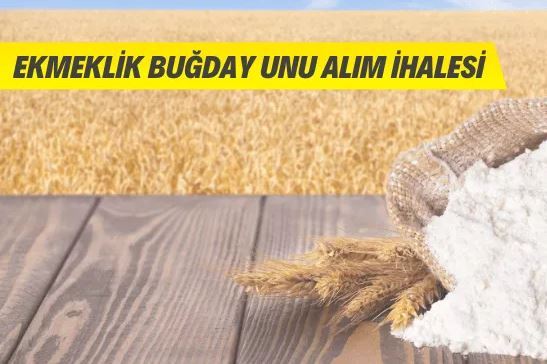 TMO Genel Müdürlüğünden ekmeklik un alım ihalesi
