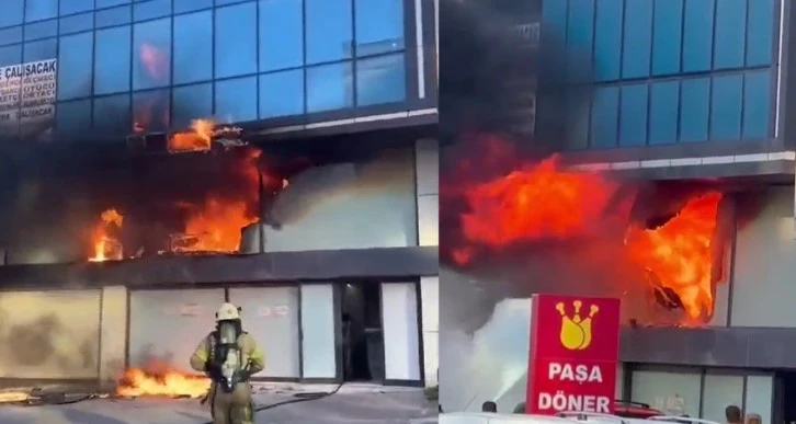 Tekstil Atölyesi Alevlere Teslim Oldu