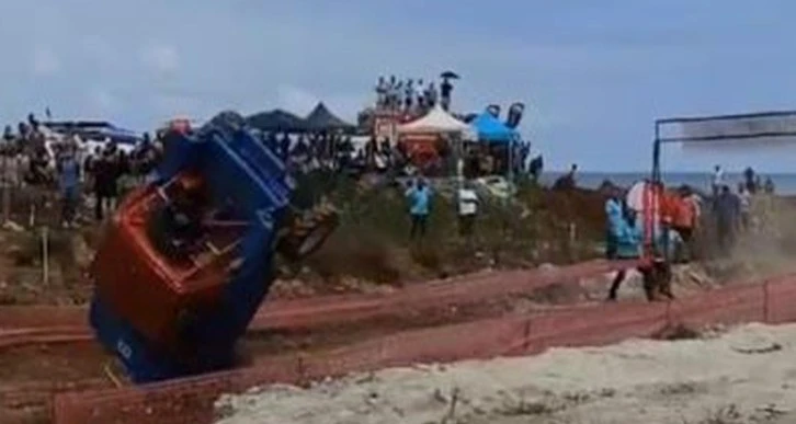 Sivaslı Off- Roadcu Takla Attı 