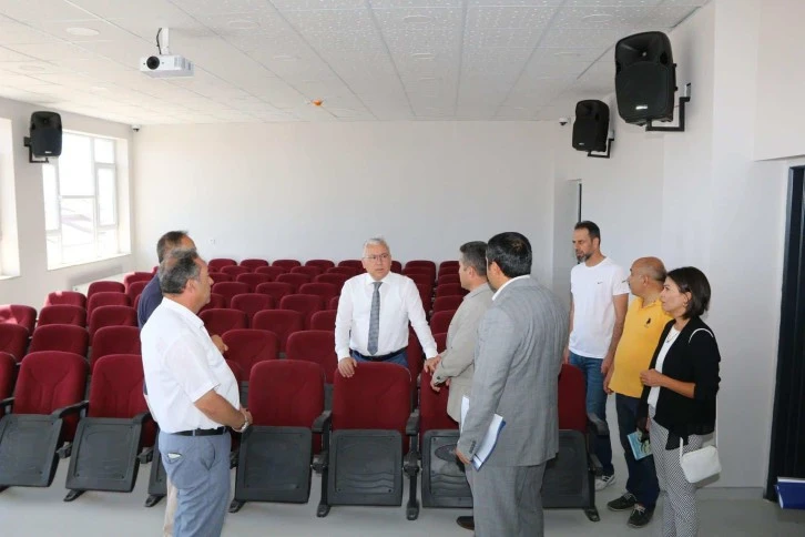 Şimşek Okul İnşaatlarını Yerinde İnceledi