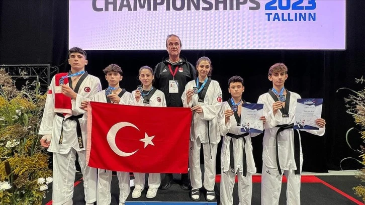 Milli Tekvandocular İlk Gün Madalyaları Topladı