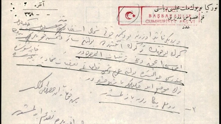 Atatürk'ün Elinden Yazılmış Milli Mücadelenin En Önemli Ayrıntıları 