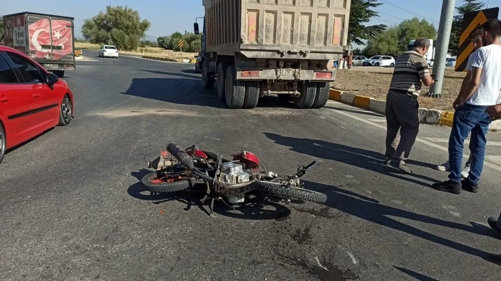 Yaralanan Motosiklet Sürücüsünden Acı Haber Geldi 