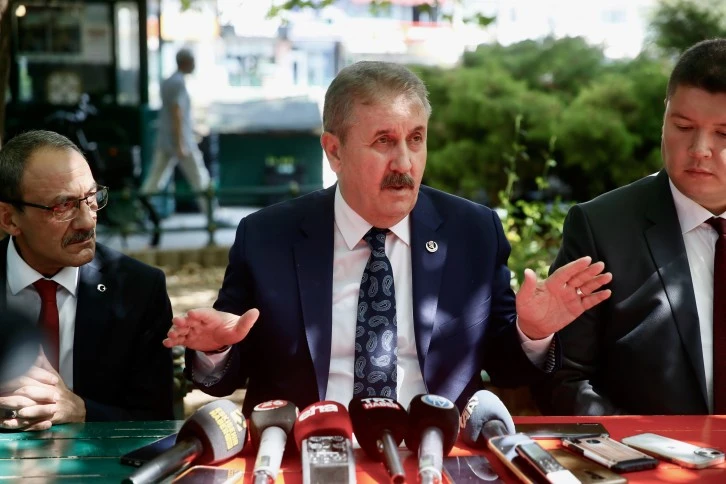 BBP Başkanı Destici: 'İYİ Parti'nin Cumhur İttifakı İçinde Yer Almasını İsteriz'