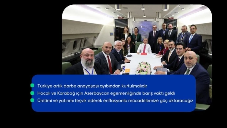 Erdoğan Nahcivan Dönüşü Soruları Yanıtladı 