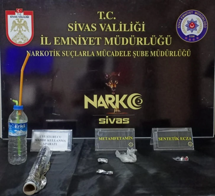 Sivas'ta Uyuşturucu Operasyonu 