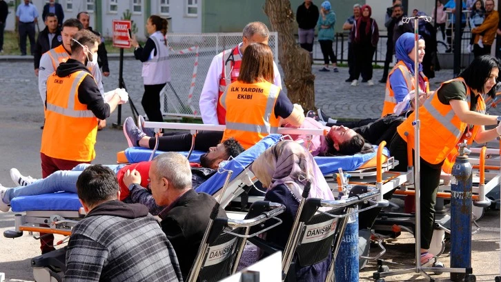 Sivas'ta Gerçeğini Aratmayan Tatbikat! 