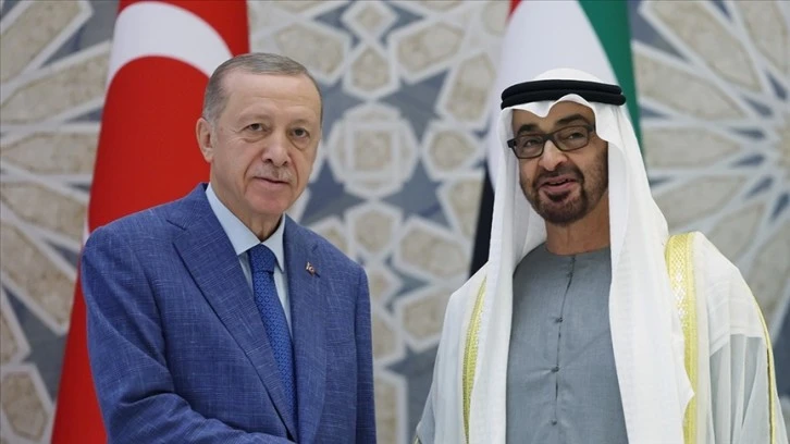 Cumhurbaşkanı Erdoğan, BAE Devlet Başkanı Al Nahyan ile Görüştü 
