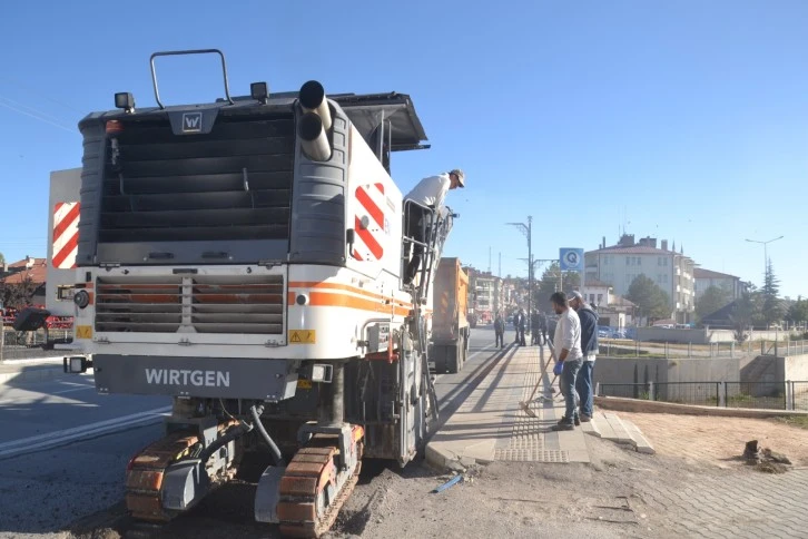 Şarkışla'da Alt Yapı Çalışmaları Sürüyor 