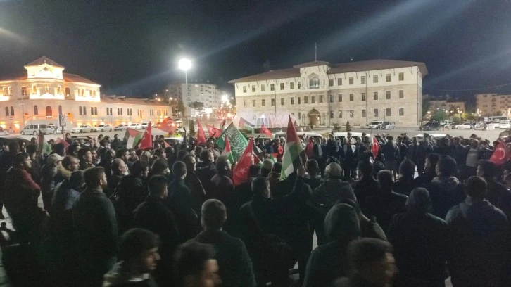 Sivas, Filistin İçin Sokağa Çıktı