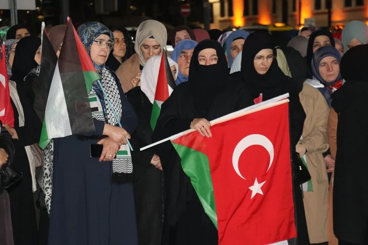 Sivas'ın Ortak Sesi: 'Kahrolasın İsrail' 
