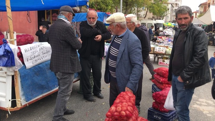 Soğan Satıcısından Örnek Davranış