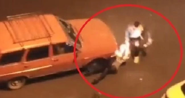 Sivas'ta Kadına Şiddet!  Kadını Darbedip, Saçından Sürükledi 