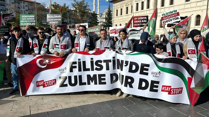 Sivas AK Parti Gençlik Kolları Savaşa '#SayStop' Dedi 